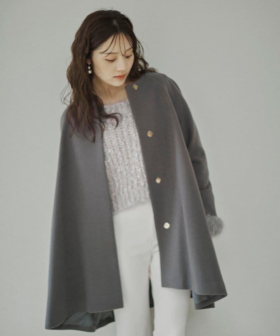 【新品】プロポーションボディドレッシング　イレヘムミドル丈コート