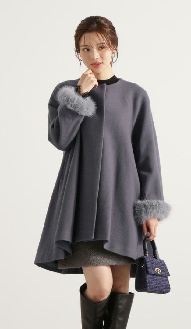 【新品】プロポーションボディドレッシング　イレヘムミドル丈コート