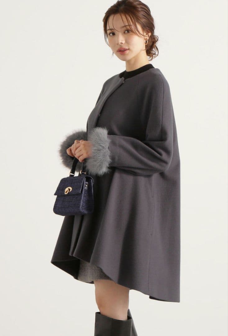 【新品】プロポーションボディドレッシング　イレヘムミドル丈コート