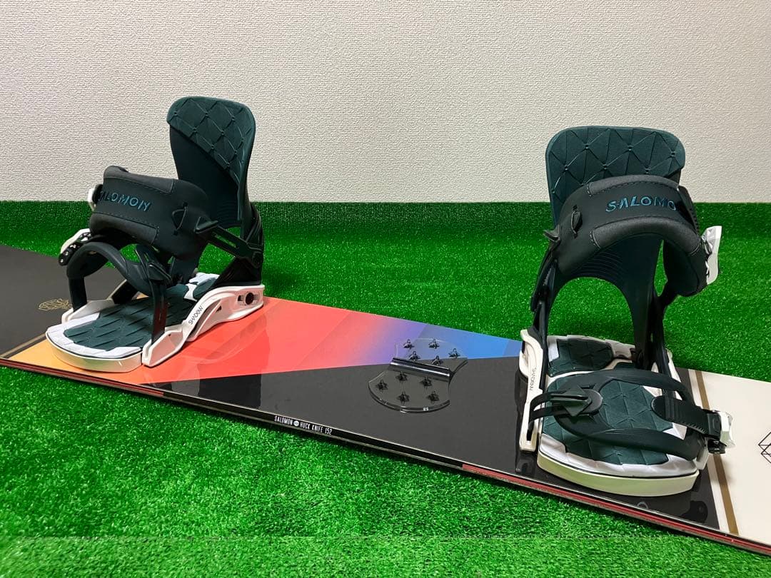 SALOMON　HUCK KNIFE　ビンディングM　152cm　比較的綺麗