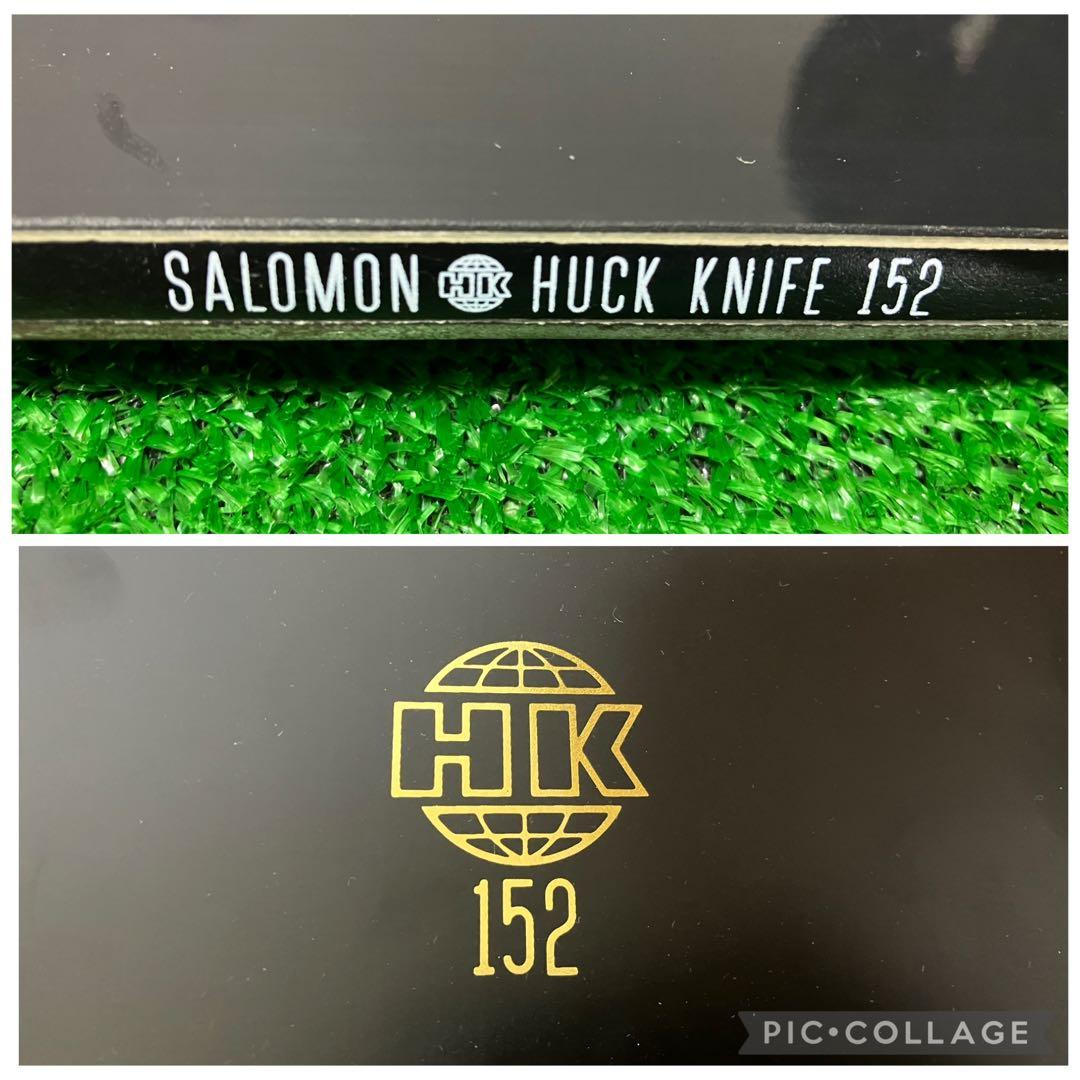 SALOMON　HUCK KNIFE　ビンディングM　152cm　比較的綺麗