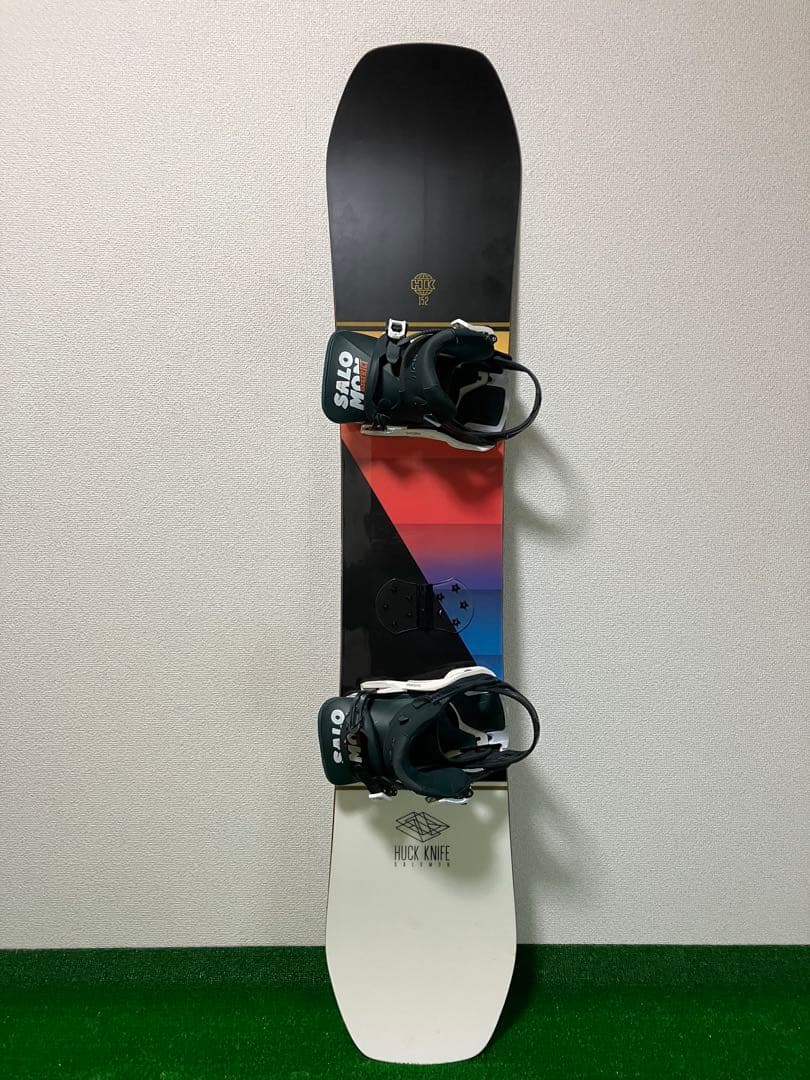 SALOMON　HUCK KNIFE　ビンディングM　152cm　比較的綺麗
