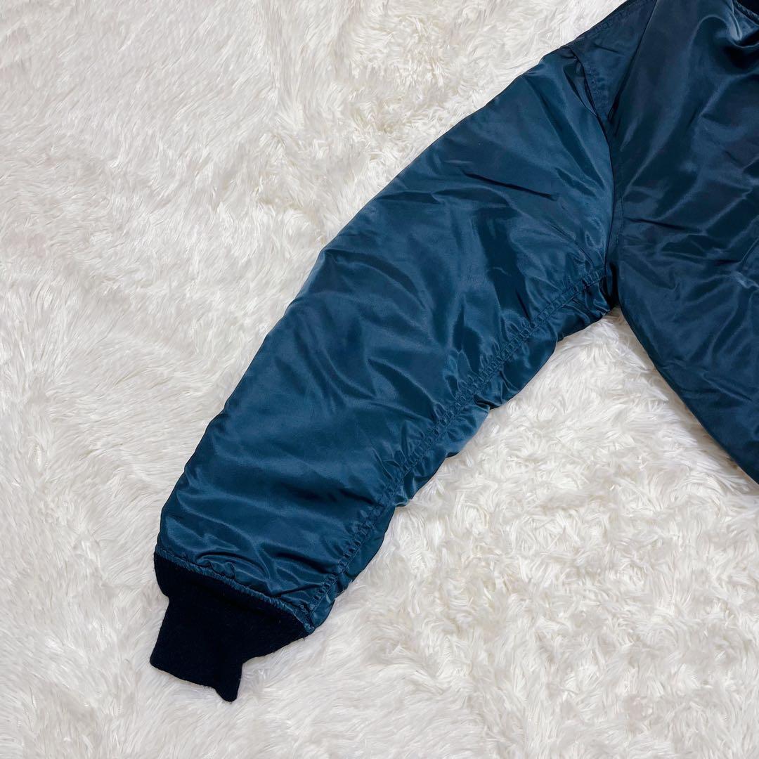 【美品】CONCORD MA-1フライトジャケット　ネイビー　サイズS