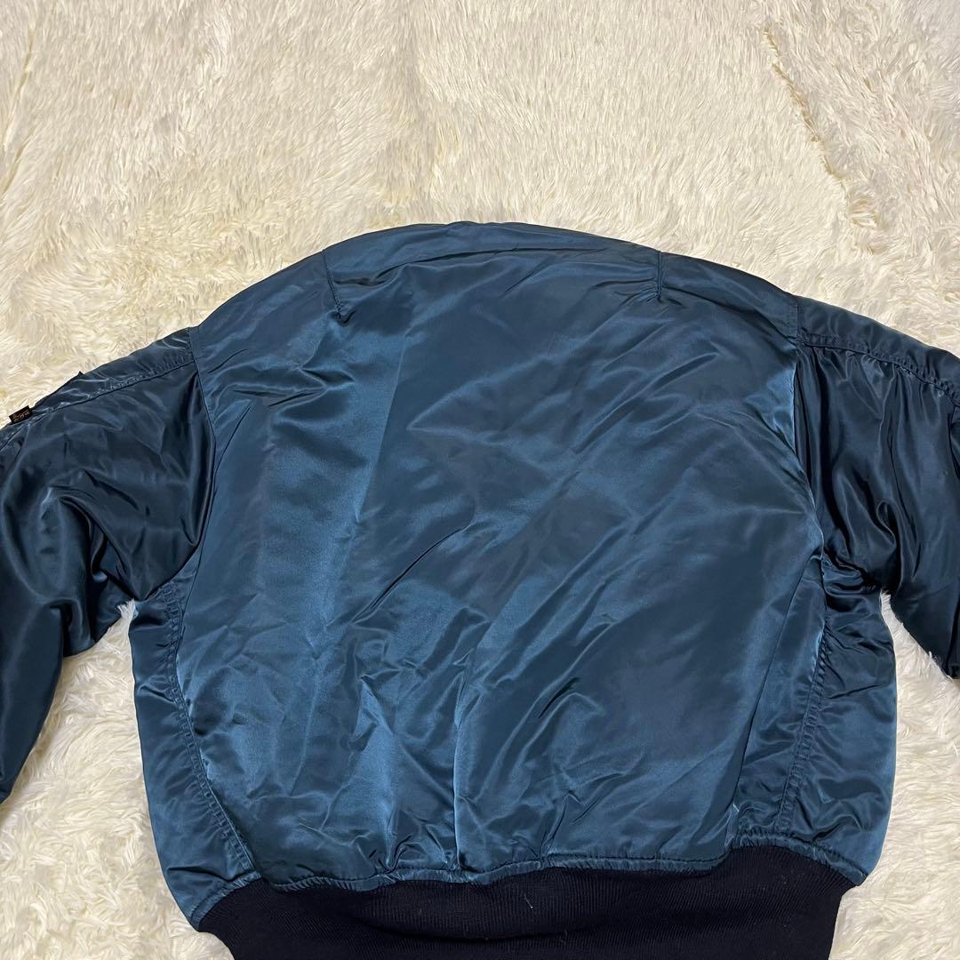 【美品】CONCORD MA-1フライトジャケット　ネイビー　サイズS