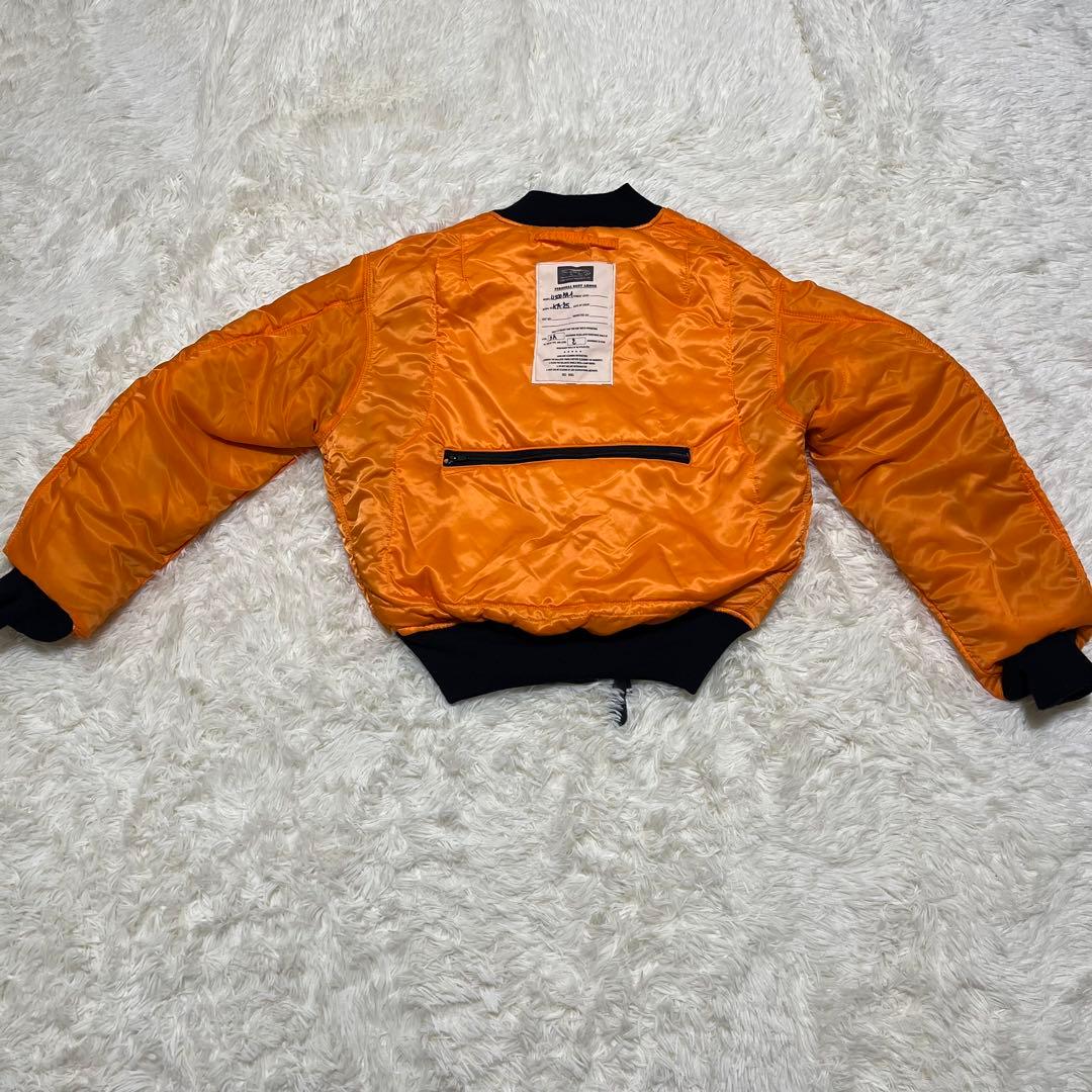 【美品】CONCORD MA-1フライトジャケット　ネイビー　サイズS