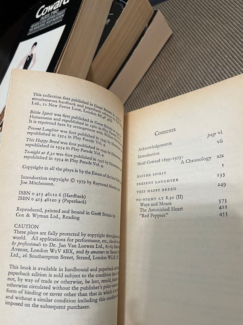 The Complete Plays of Noel Coward 5冊セット