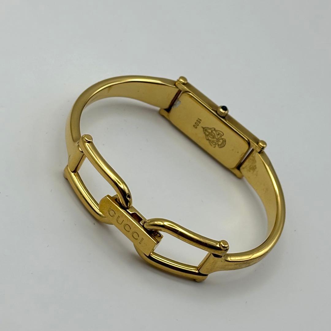 GUCCI グッチ 1500 動作未確認 ゴールド レディース 腕時計 箱