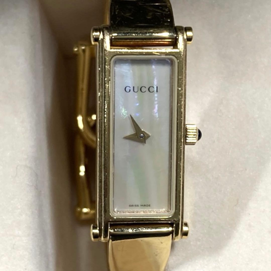 GUCCI グッチ 1500 動作未確認 ゴールド レディース 腕時計 箱