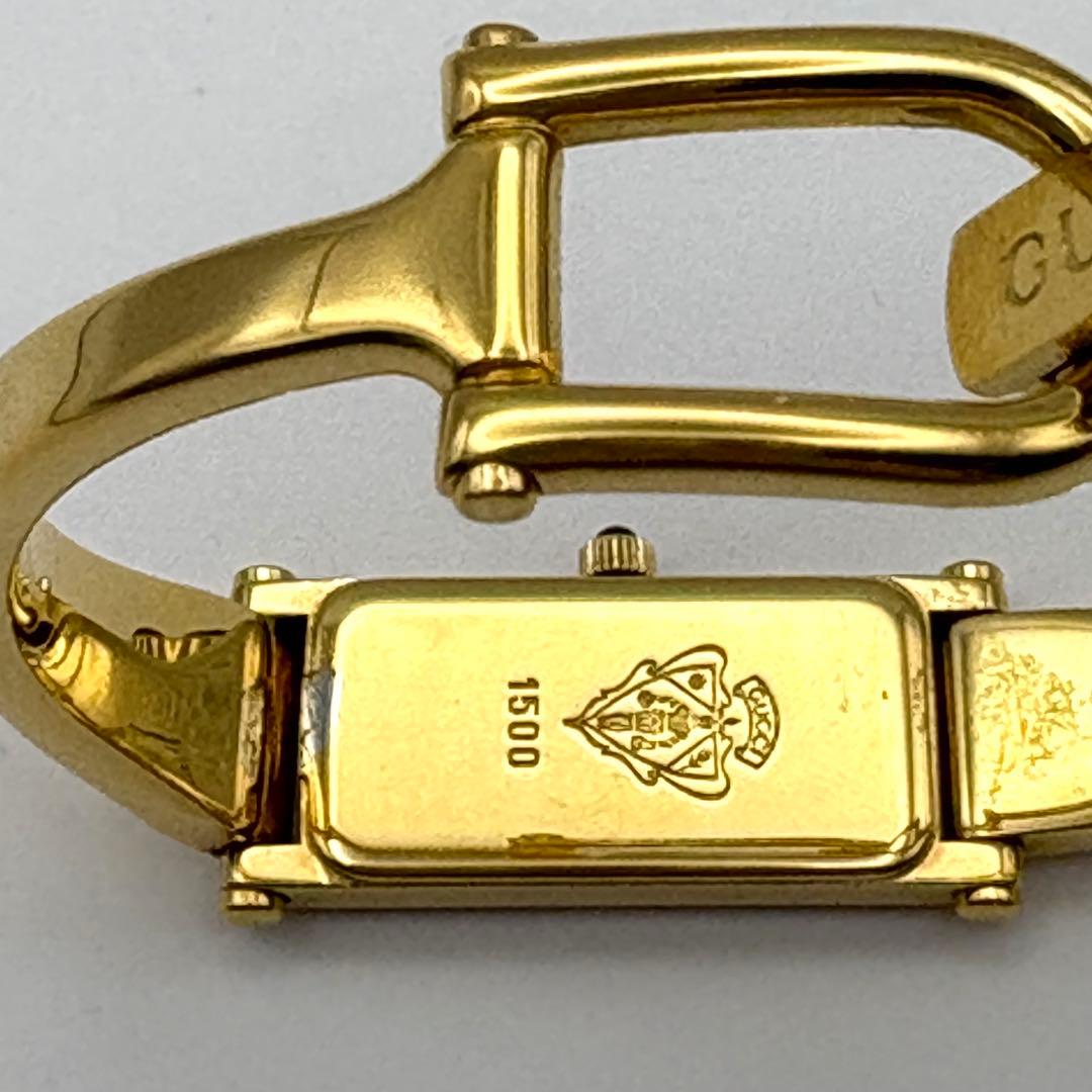 GUCCI グッチ 1500 動作未確認 ゴールド レディース 腕時計 箱