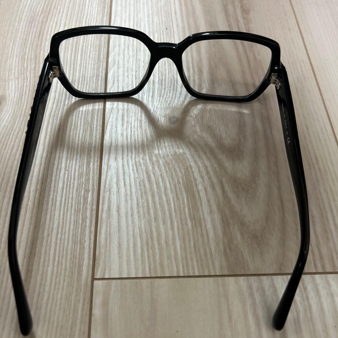 CHANEL ブラック 四角形サングラス