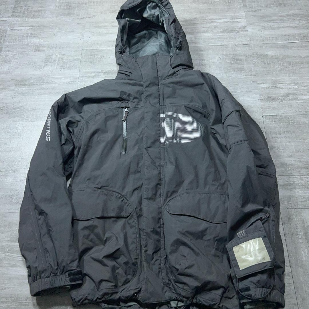 00s Y2K SALOMON スキーウェア メンズM スノーボードウェア