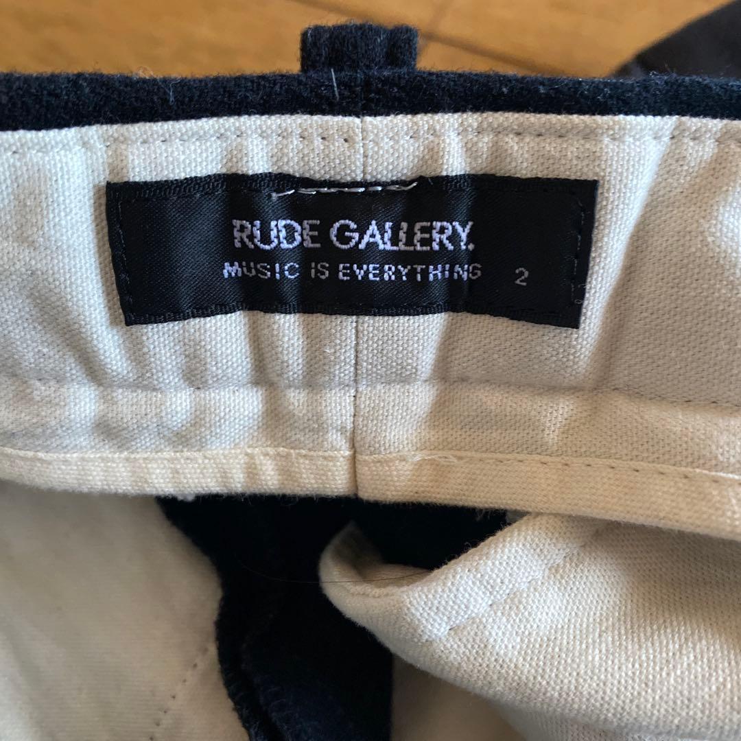 週末、値下げ❗️ルードギャラリー　綿、ウールパンツ　2本