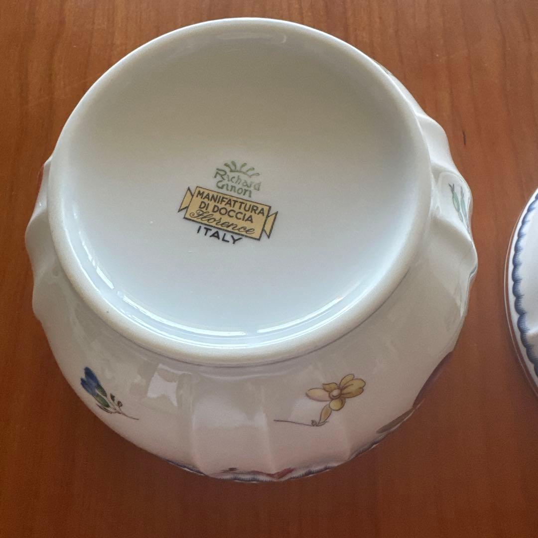 リチャードジノリ　イタリアンフルーツ柄　ボウル　USED