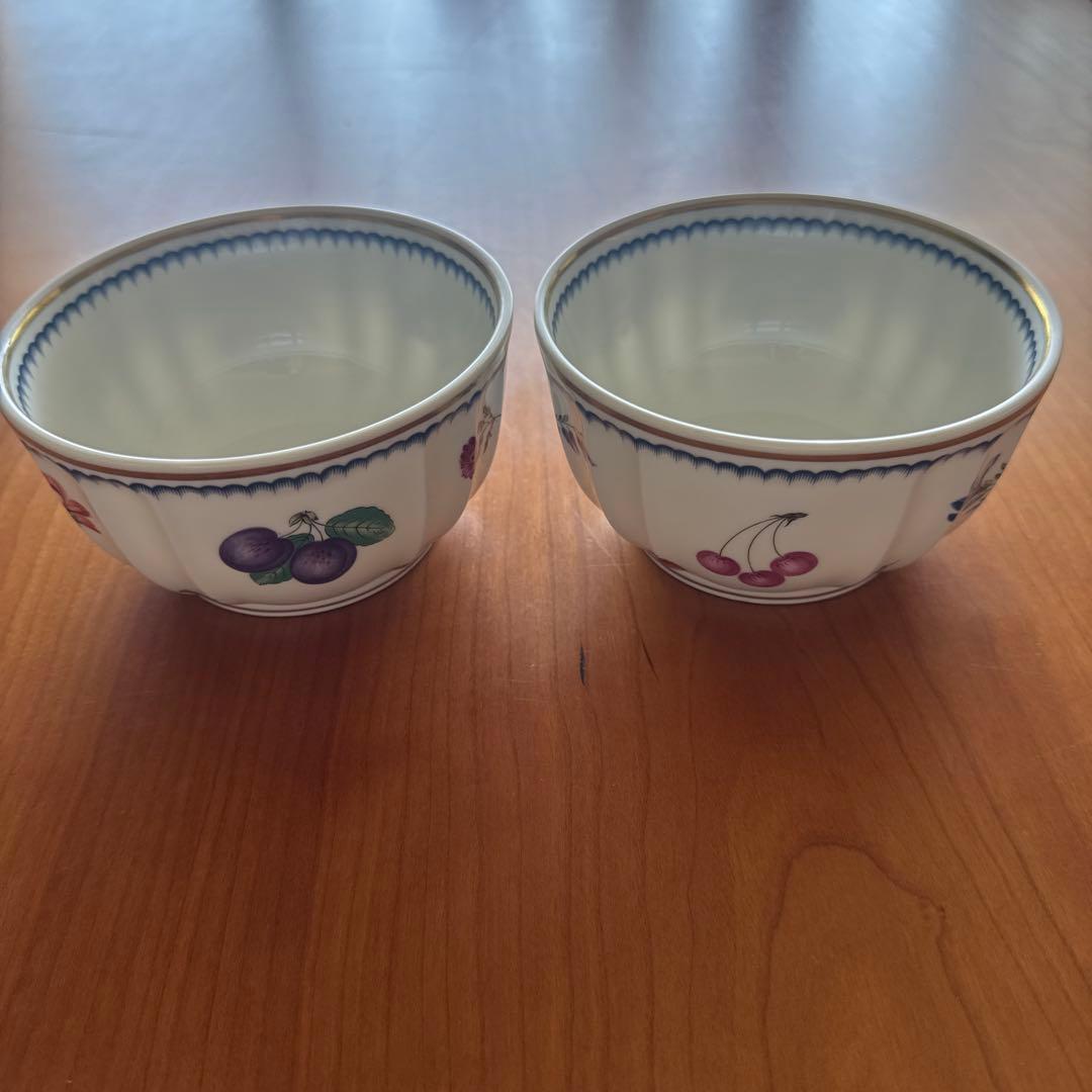 リチャードジノリ　イタリアンフルーツ柄　ボウル　USED