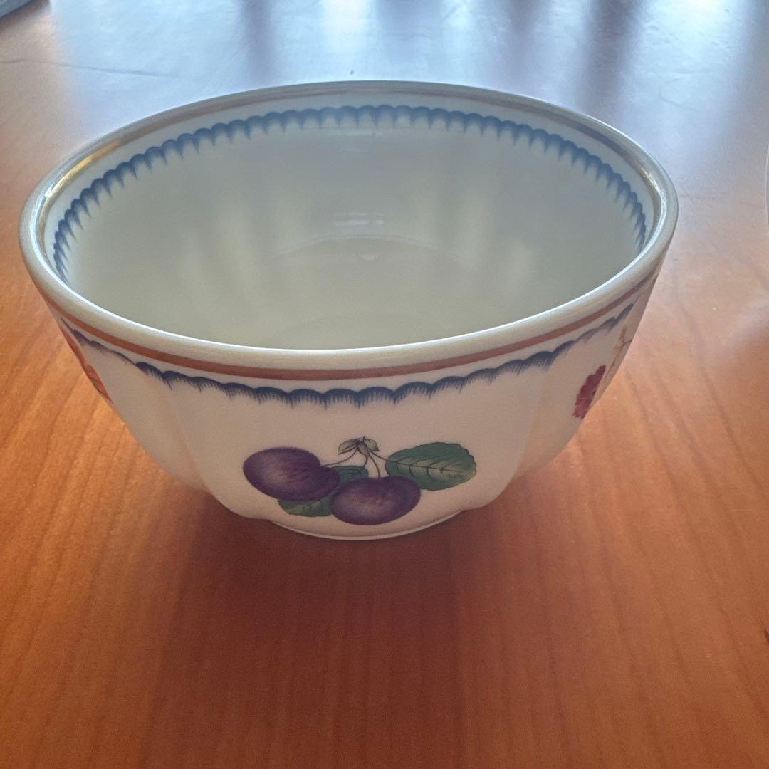 リチャードジノリ　イタリアンフルーツ柄　ボウル　USED