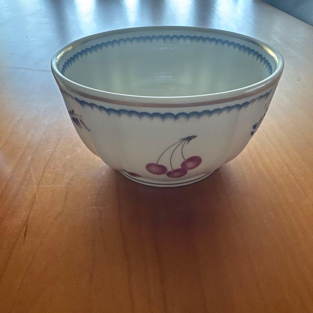 リチャードジノリ　イタリアンフルーツ柄　ボウル　USED