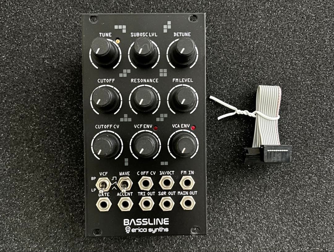BASSLINE erica synths モジュラーシンセサイザー