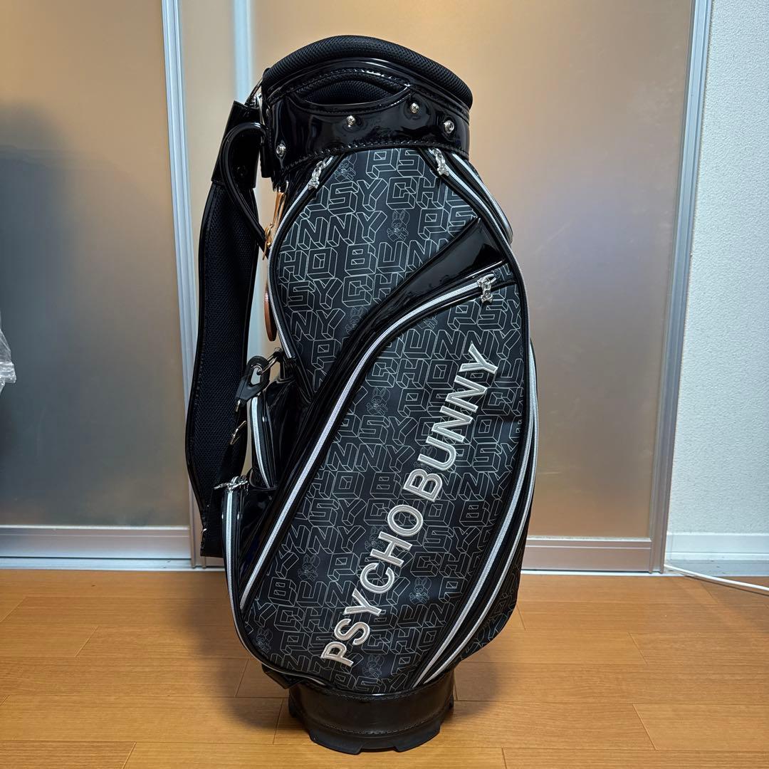 PSYCHO BUNNY キャディバッグ ブラック