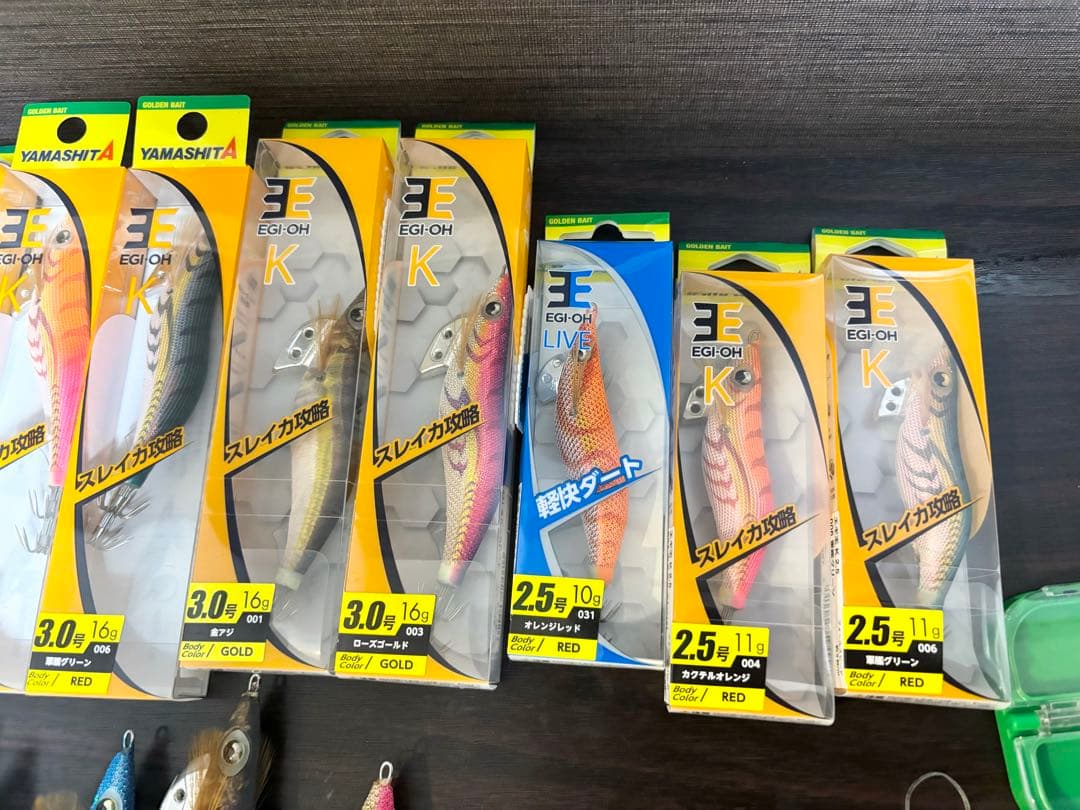 ヤマシタ　エギ　等　セット