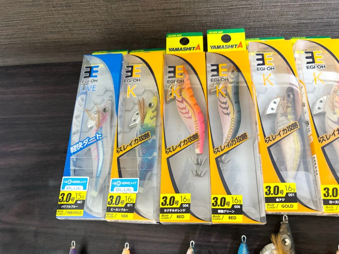 ヤマシタ　エギ　等　セット