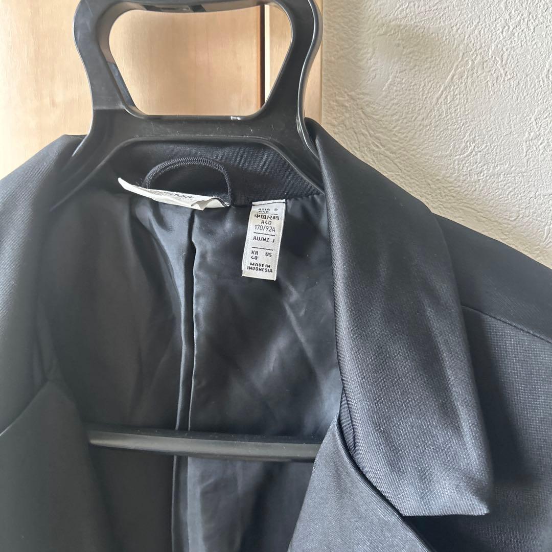 adidasジャケット ブレザー ブラックIK0440 40サイズ