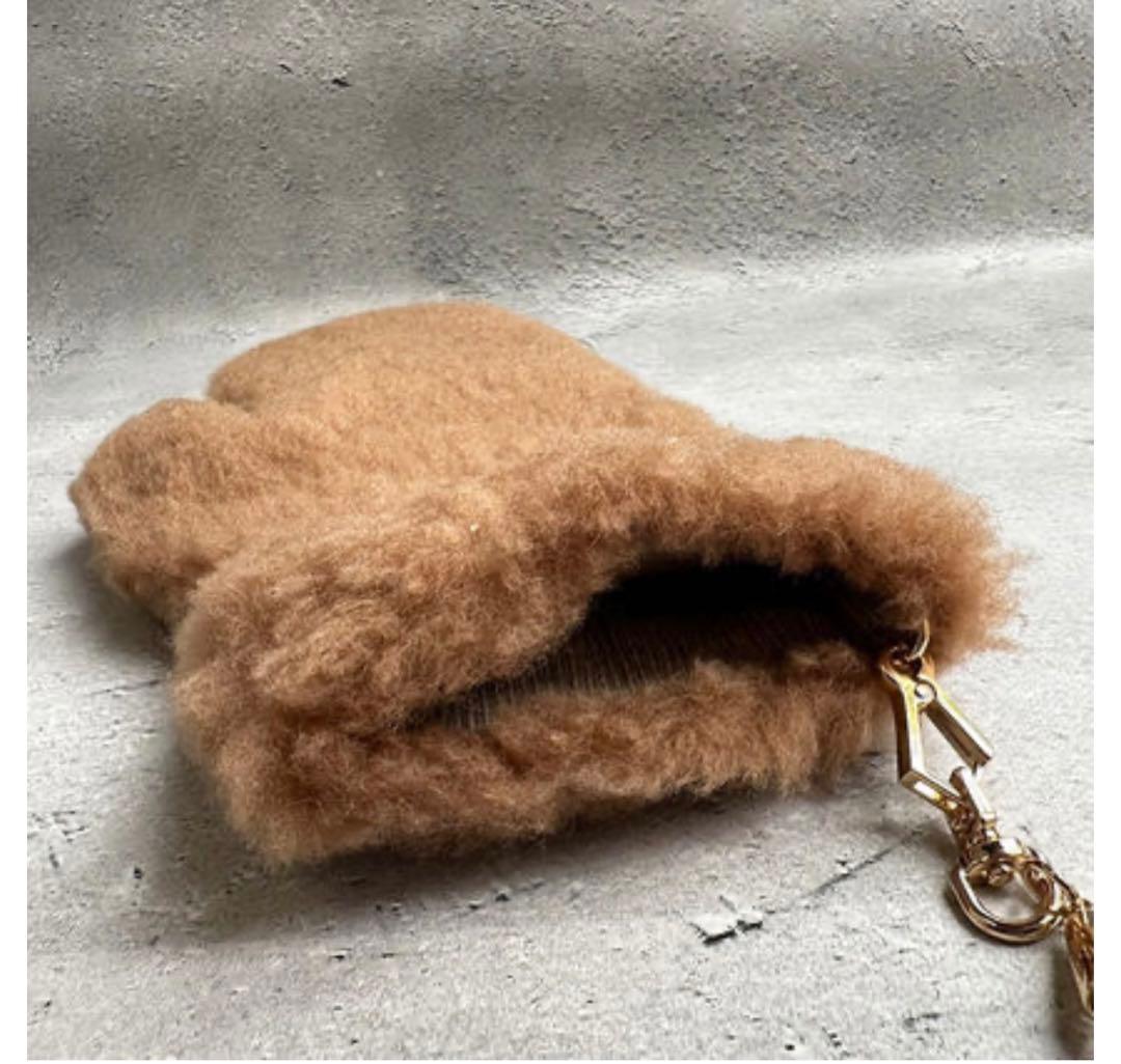 新品未使用【MaxMara】オンブラート　テディベアミトン