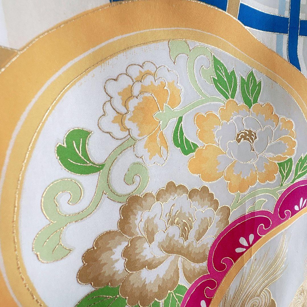 美品　豪華刺繍　お宮参り　産着　祝着　0歳　男の子　黒　龍　長襦袢なし　7035