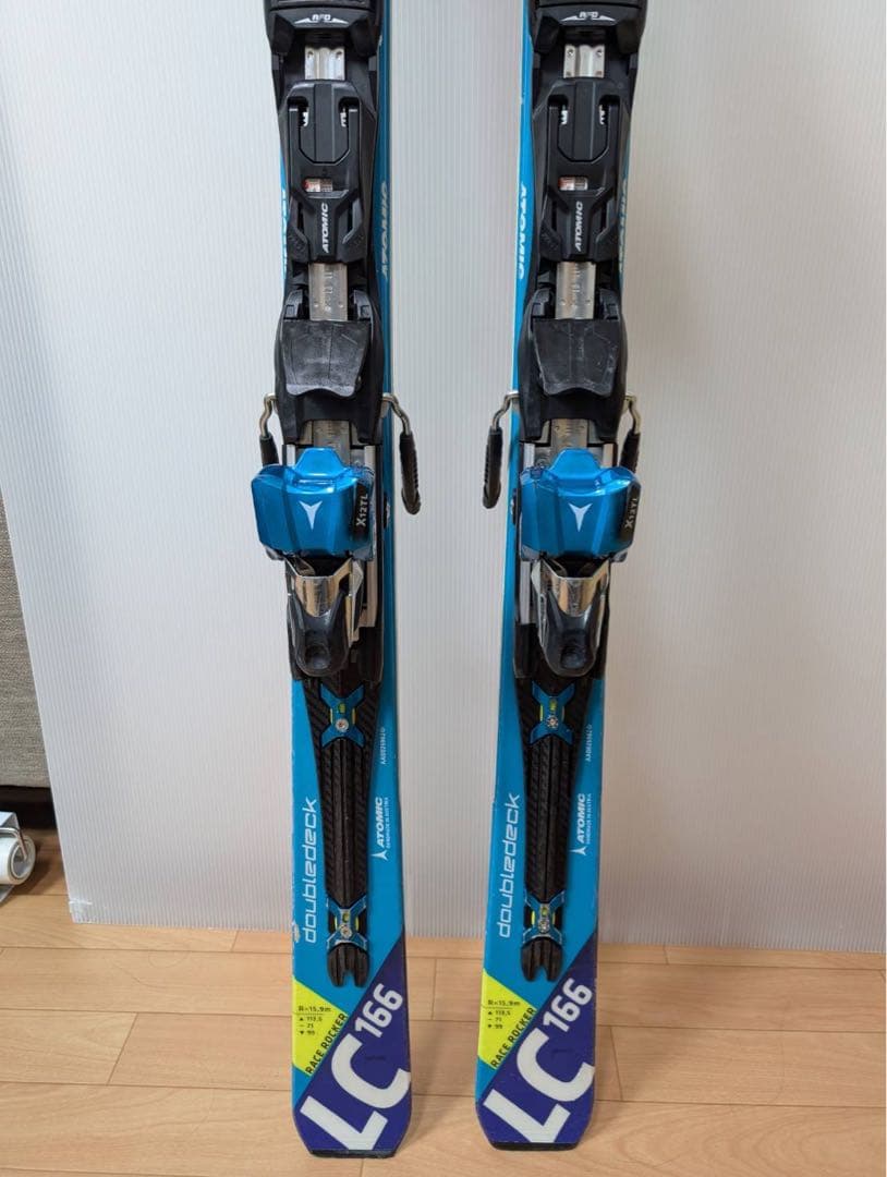 値下げしました！ATOMIC bluestar LC 166 スキー板