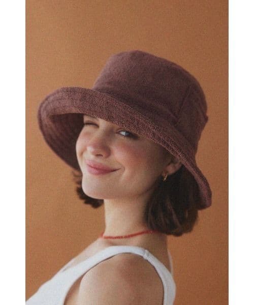 【新品未開封】ALEXIA STAMバケットハットブラウン