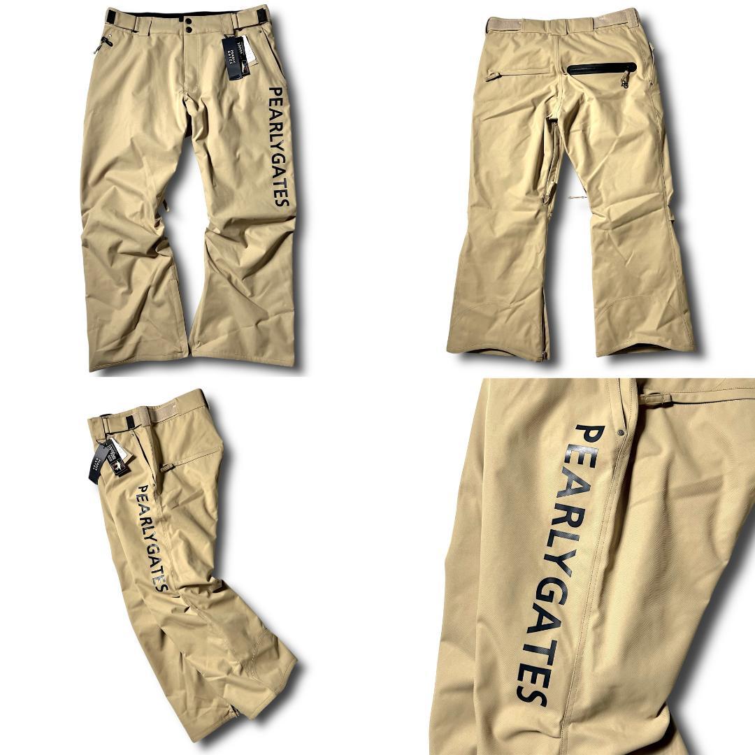 ベージュ パーリーゲイツ 定価10.4万 防水防風 上下セット スノーウェア M