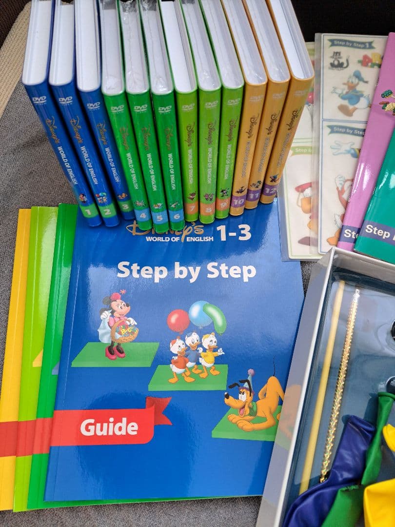 ワールドファミリー　ディズニー英語システム　ステップ・バイ・ステップ