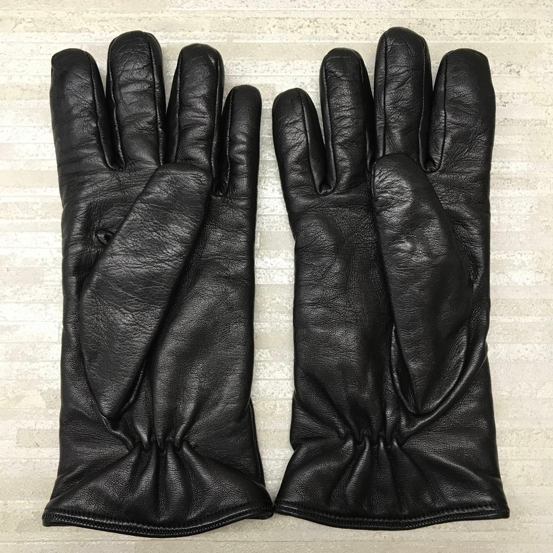 nm-205 LARDINI フラワーメタル 手袋 ラムレザー カシミヤ