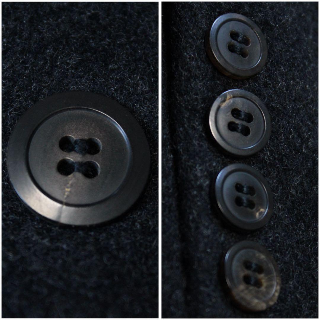 Christian Dior カシミヤ混 ダブルブレスト チェスターコート L