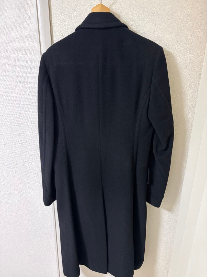 5351 ダブル ロングコート ブラック 2(ＥＩ)