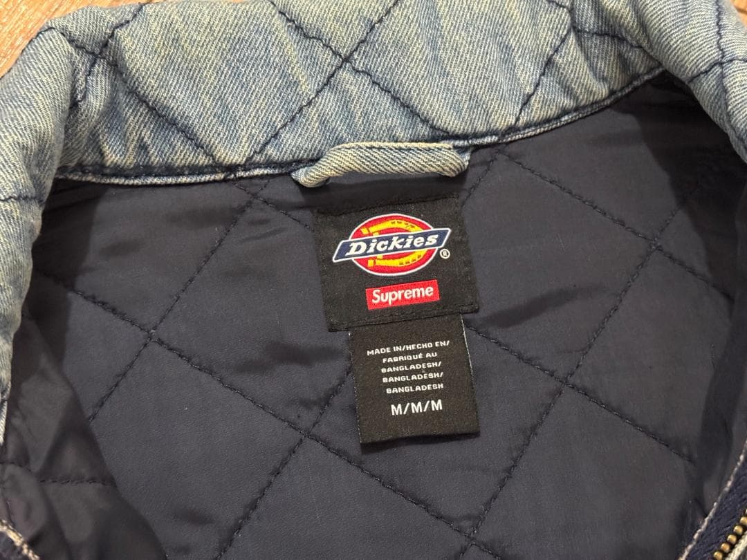 【まっしー】Supreme Dickies Quilted Denim