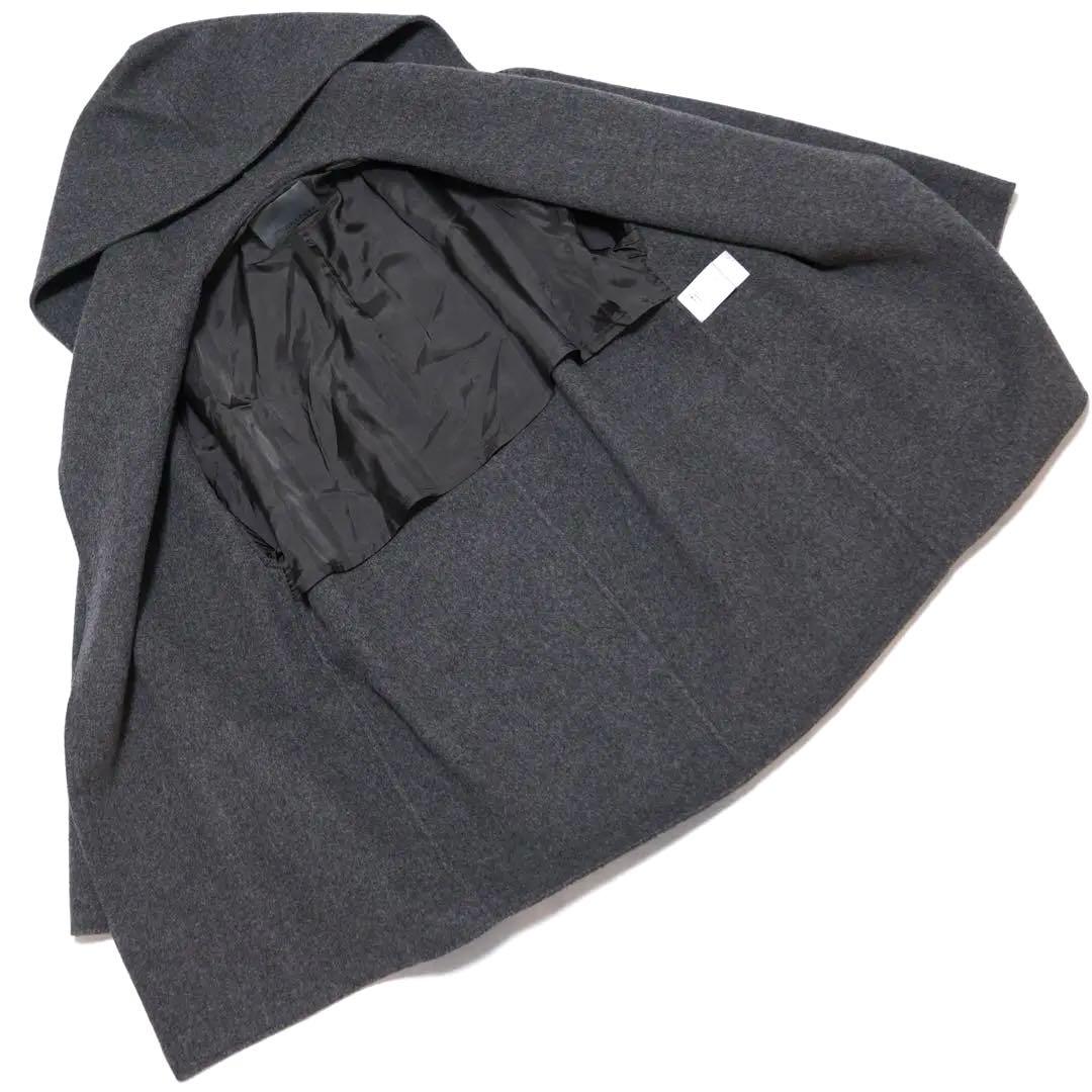 uncrave アンチマイクロバイアル リバーフーデットショートコート グレー