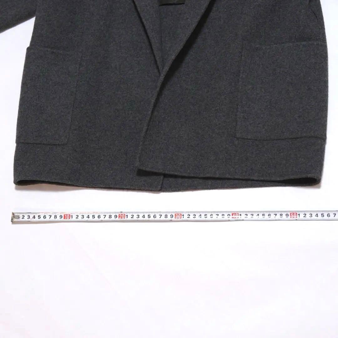 uncrave アンチマイクロバイアル リバーフーデットショートコート グレー