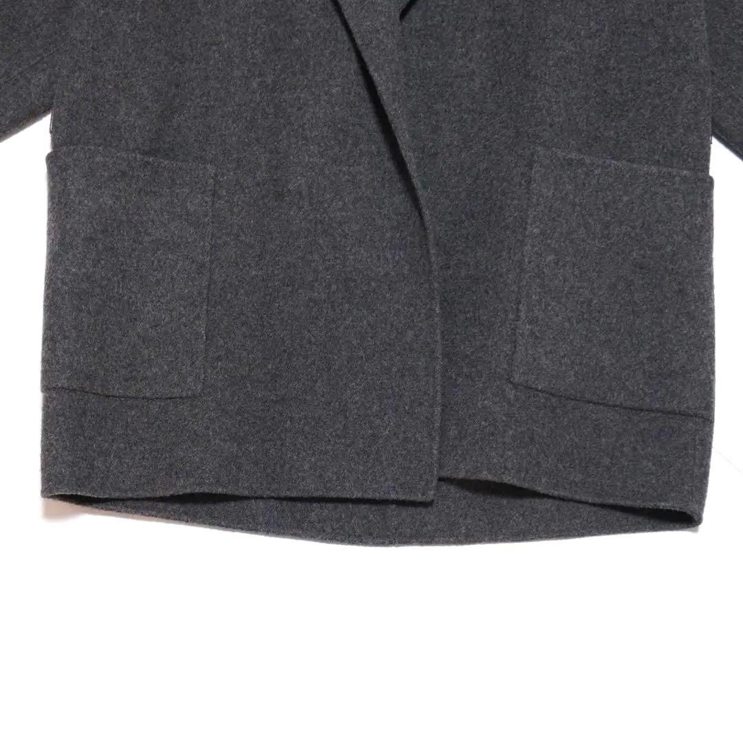 uncrave アンチマイクロバイアル リバーフーデットショートコート グレー