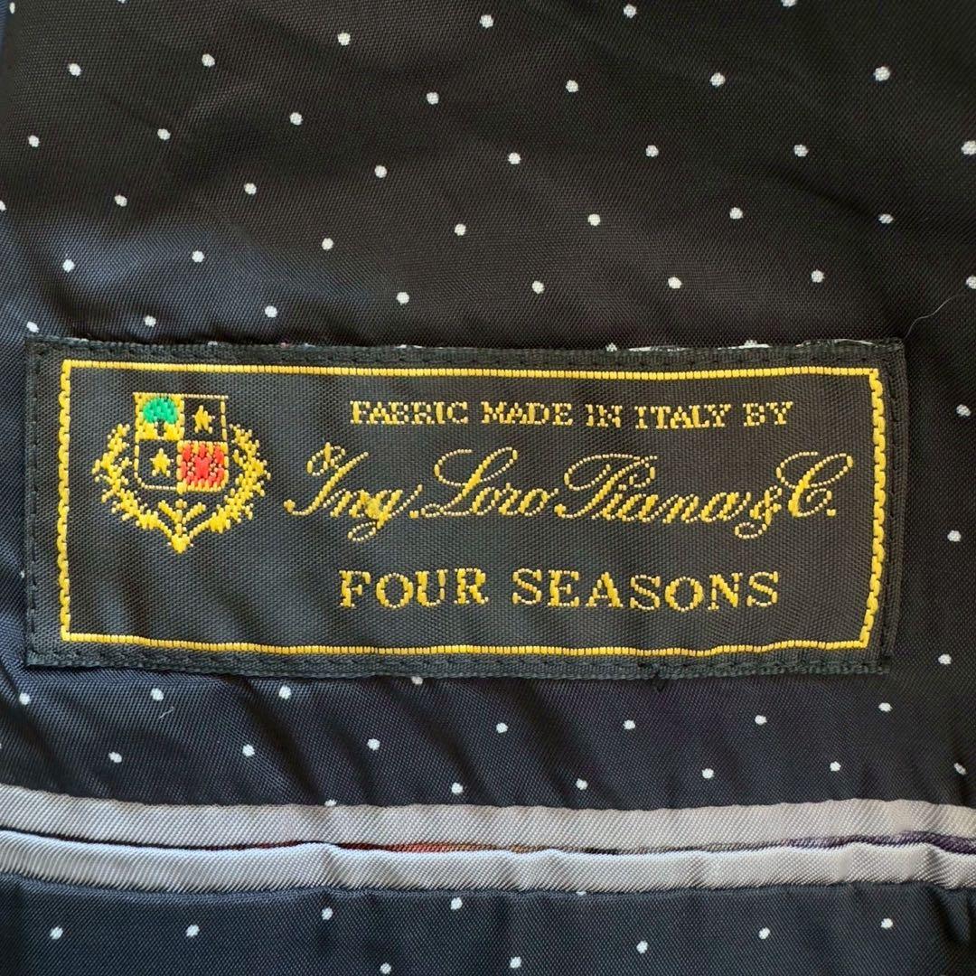 ポールスミス × Loro Piana✨テーラードジャケット シルク混　黒　XL