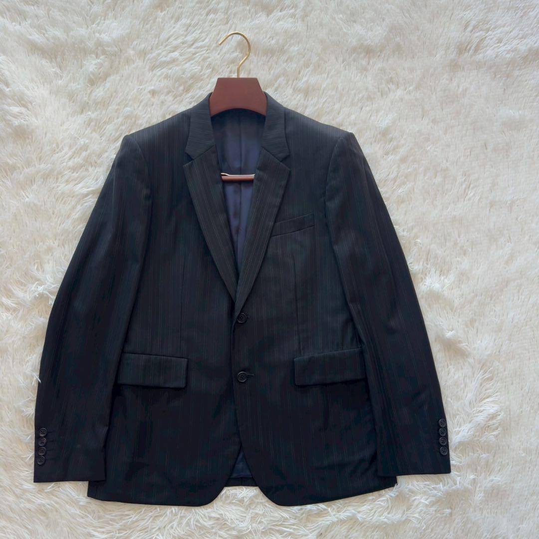 ポールスミス × Loro Piana✨テーラードジャケット シルク混　黒　XL