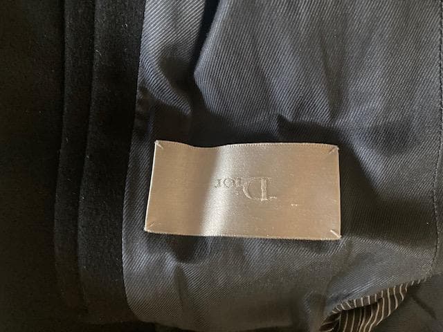 Dior Homme ナポレオンコート 44 ブラック エディ期