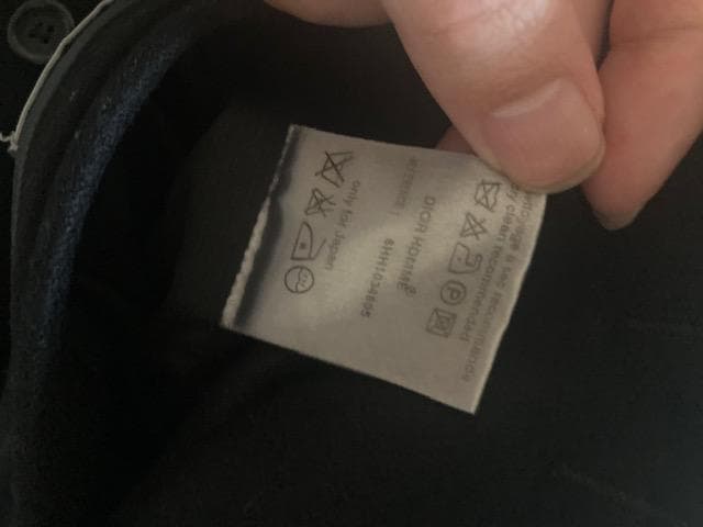 Dior Homme ナポレオンコート 44 ブラック エディ期