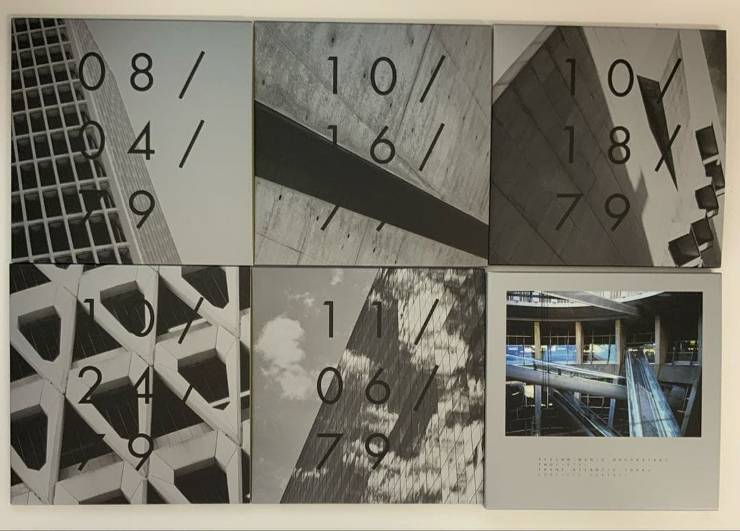 美品ピン付　YMO 1979 TRANS ATLANTIC TOUR LIVE