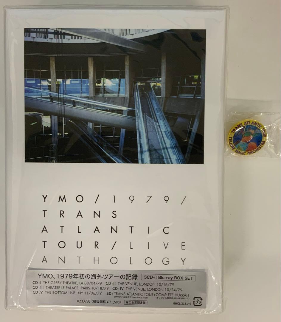美品ピン付　YMO 1979 TRANS ATLANTIC TOUR LIVE
