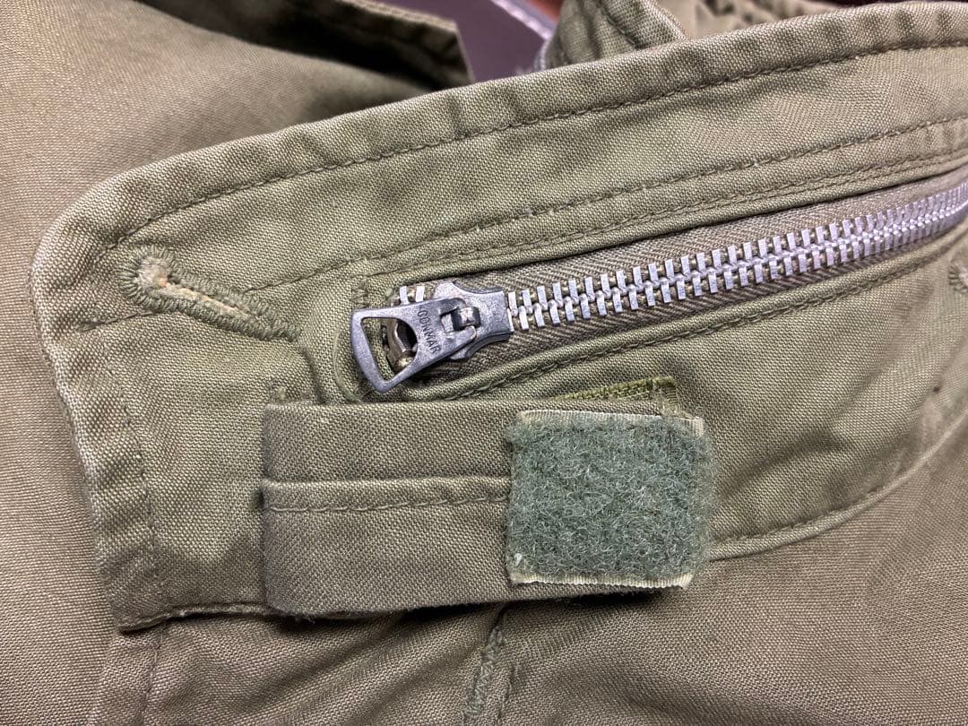 60s M-65フィールドジャケット　2nd　XS/R　アルミジップ