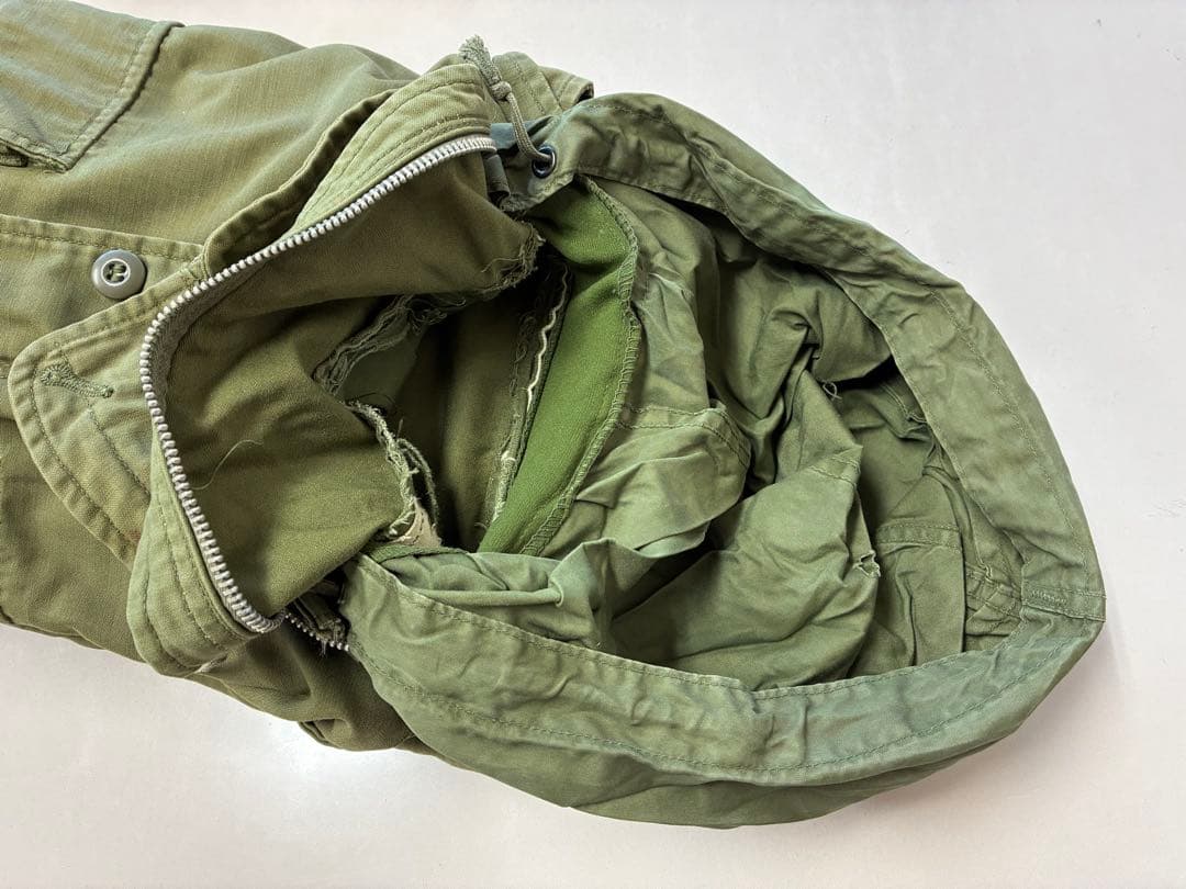 60s M-65フィールドジャケット　2nd　XS/R　アルミジップ