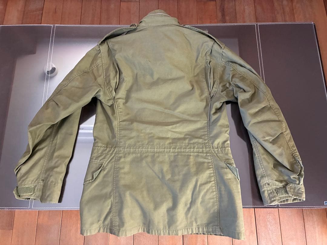 60s M-65フィールドジャケット　2nd　XS/R　アルミジップ