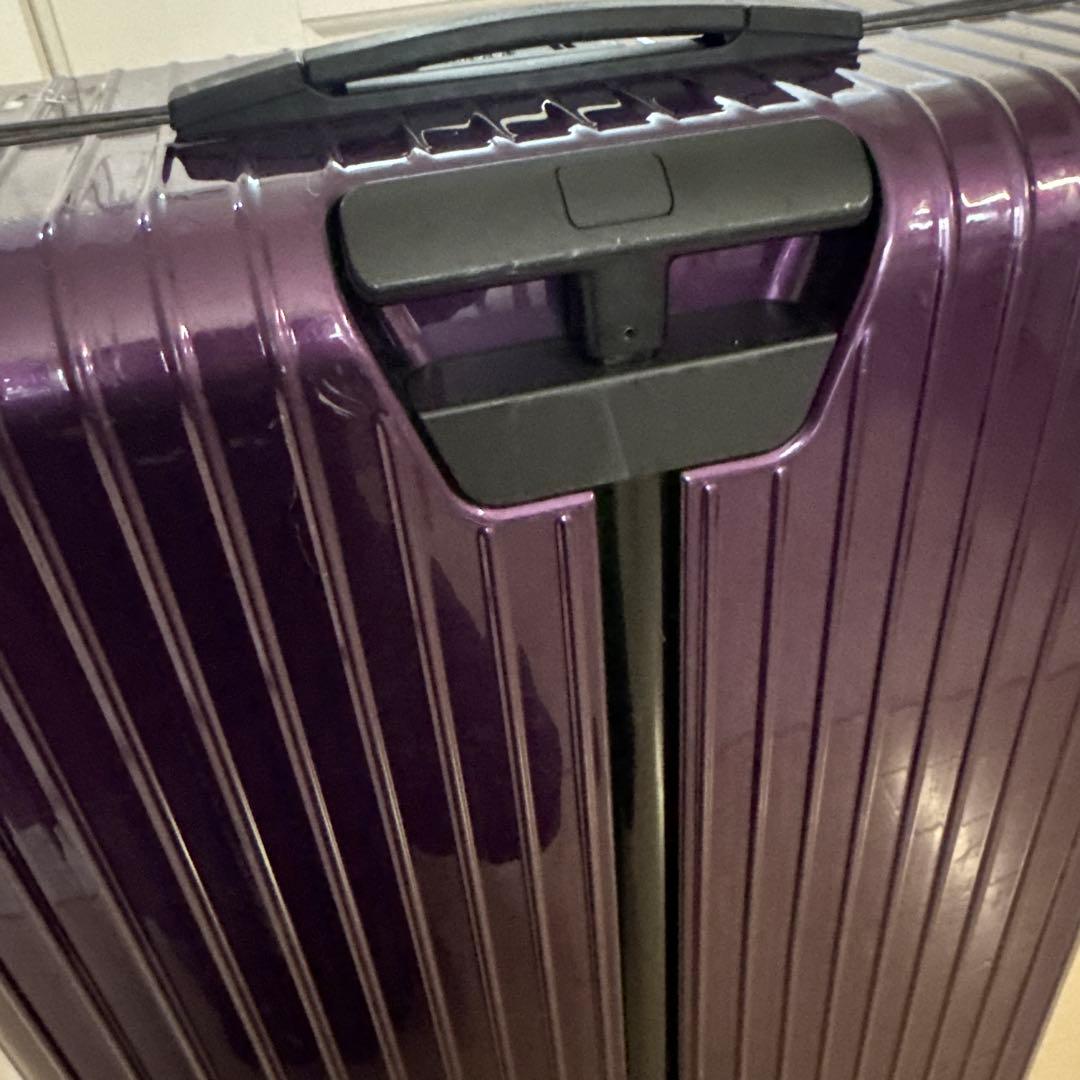 【良品】RIMOWAリモワ サルサエアー 4輪94Ｌ大容量ウルトラバイオレット
