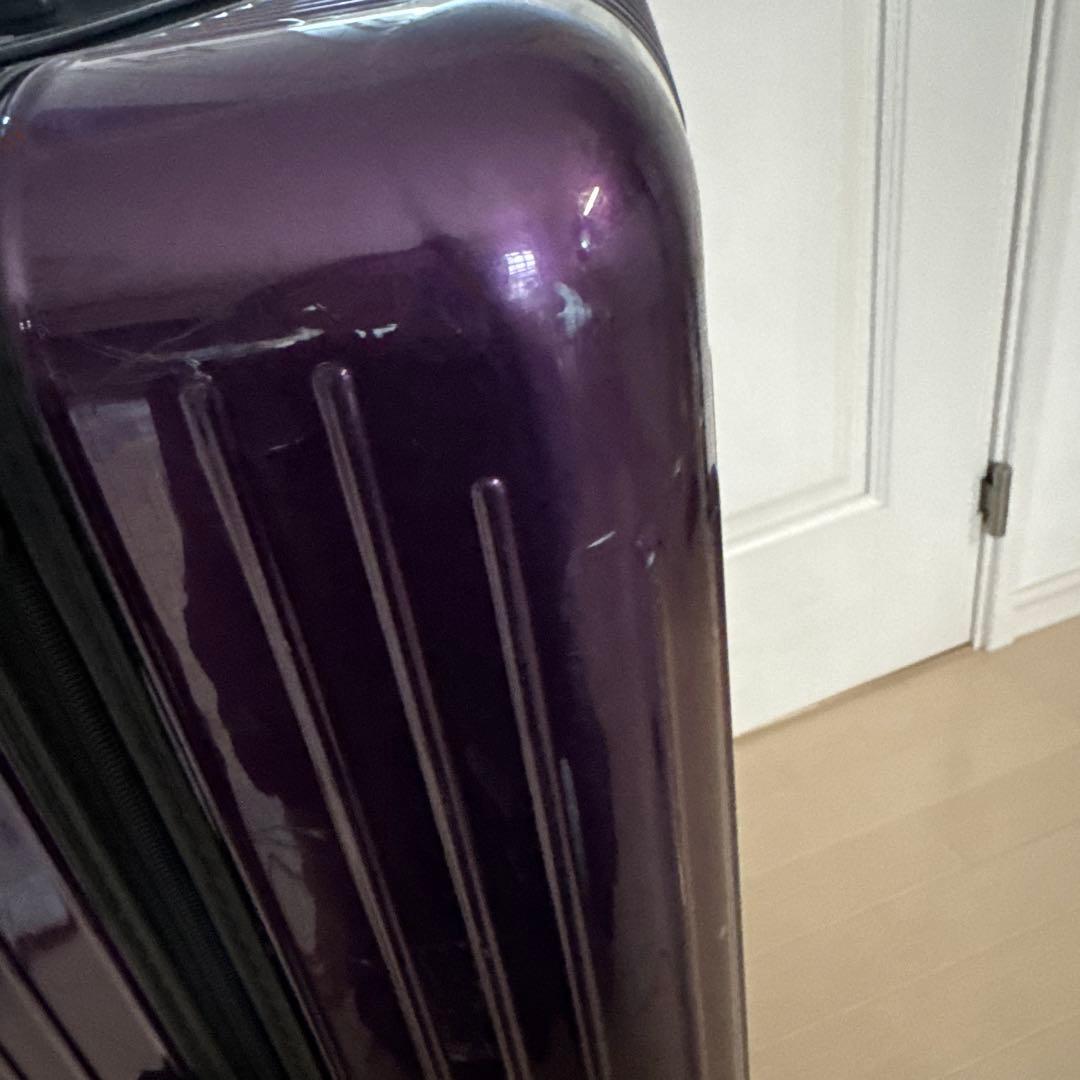 【良品】RIMOWAリモワ サルサエアー 4輪94Ｌ大容量ウルトラバイオレット