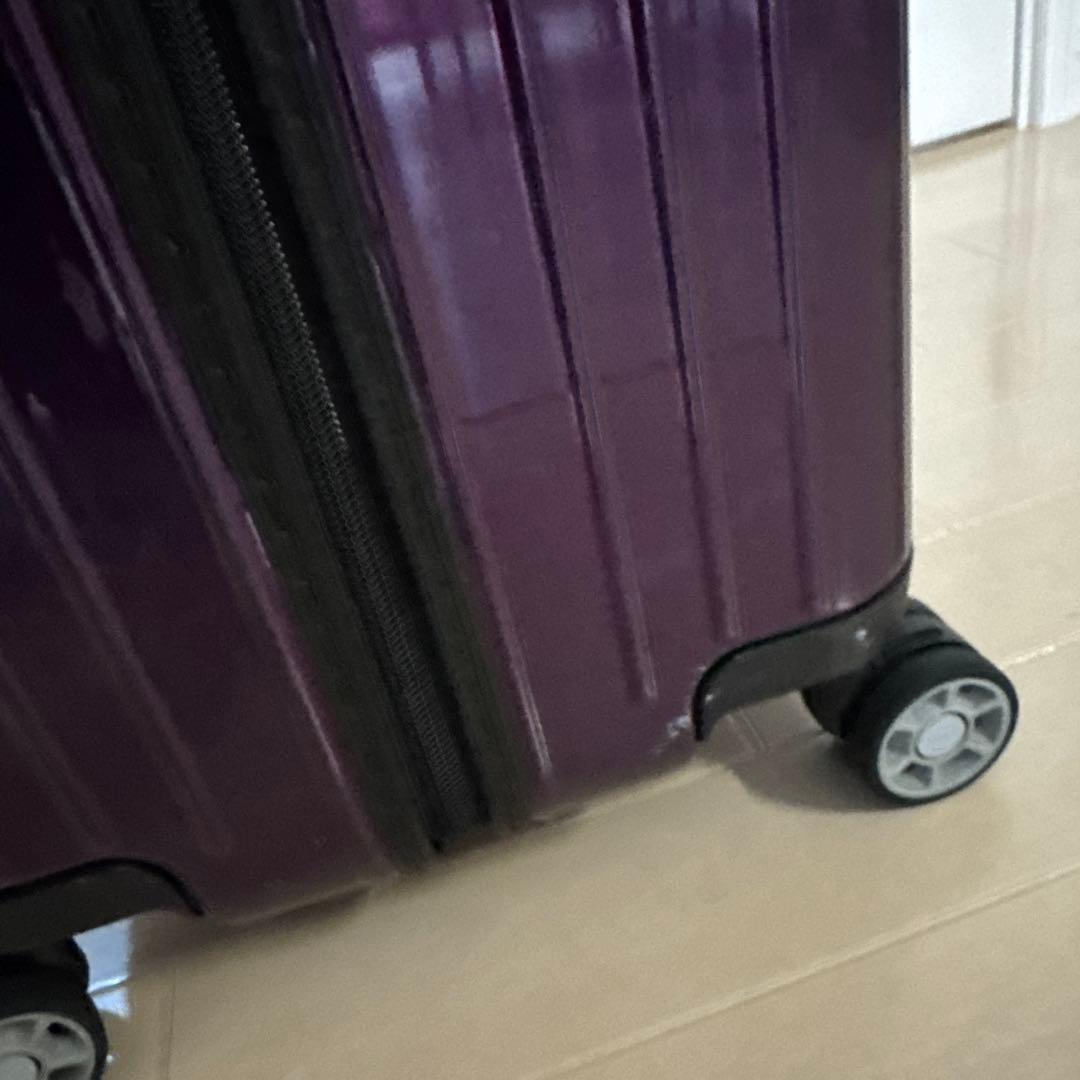 【良品】RIMOWAリモワ サルサエアー 4輪94Ｌ大容量ウルトラバイオレット